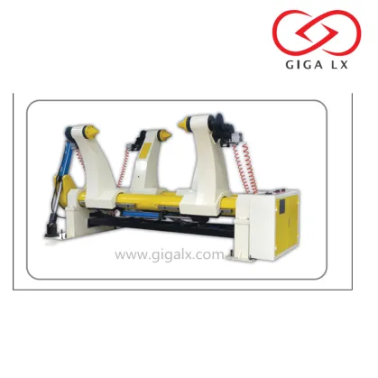 GIGA LXC-1500H Soporte de rollo de molino hidráulico para máquina de cartón corrugado