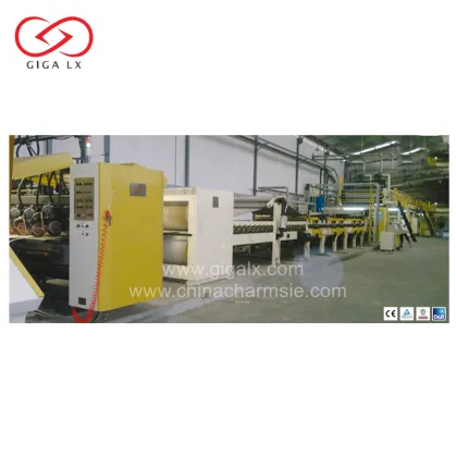 GIGA LXC-800S瓦楞纸板生产线的蒸汽加热和压力冷却系统