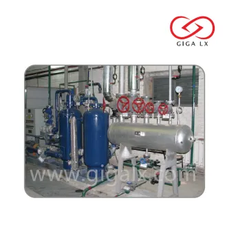 Sistema de reciclaje de agua condensada LXC-CWRS y caldera para línea de producción de cartón corrugado