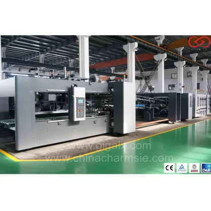 Máquina automática de plegado y encolado LX-FGA (en línea) para la máquina de fabricación de cartón Caja de pizza