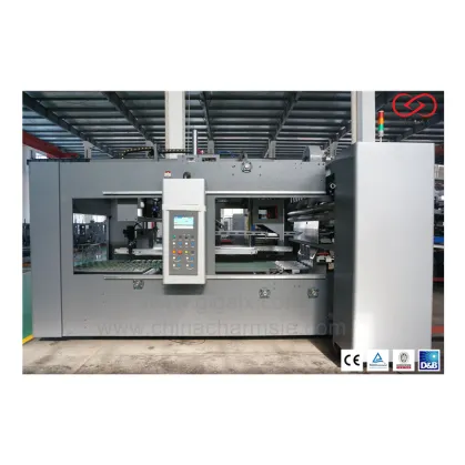 GIGA LX-FGA Automatic Folding & Gluing Machine ( In line with Flexo Machine)