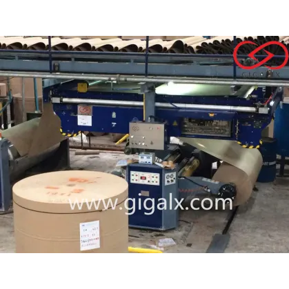 Machine de raccordement automatique LXC-AS pour rouleau de papier pour chaîne de production de carton corrélé