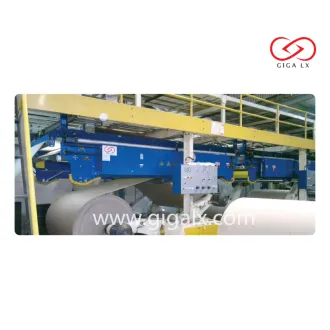 Machine de raccordement automatique LXC-AS pour rouleau de papier pour chaîne de production de carton corrélé