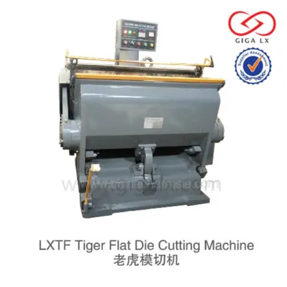 GIGA LX Semi-automatic Feeder Safety Tiger Die Cutter for All Kind Box