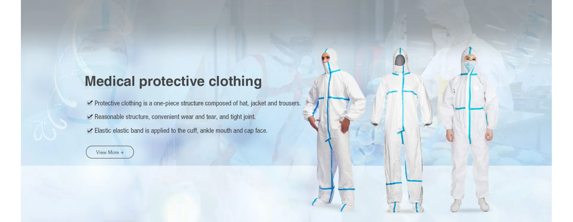 Disposable Non-woven Protective Clothing
