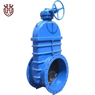 Huahui Gate Valve|Gearbox Resilient Seated Gate Valve DIN3352 F4 DN700-DN1200 