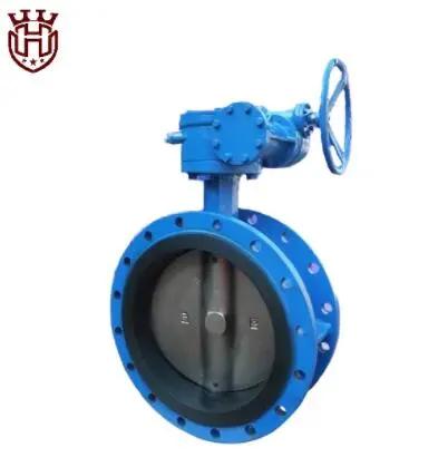 Double flanged Double Eccentric Butterfly Valve