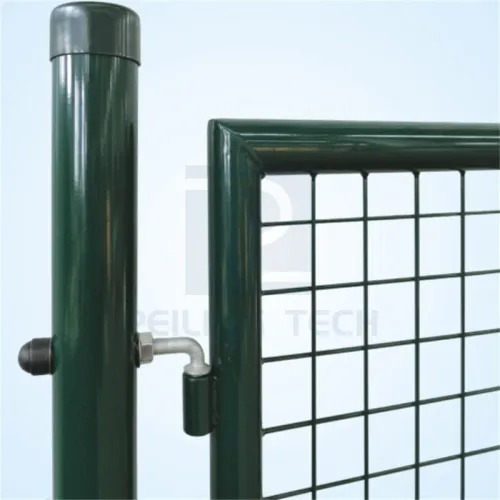 Round Pipe Double Wing Four Parts Goint Wings Europe Entrance Garden Gate