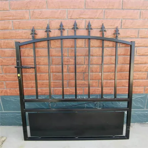 Deco French Door Style Single Wing Double Wing Bar Gate 
