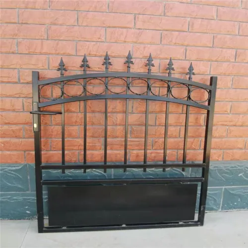 Deco French Door Style Single Wing Double Wing Bar Gate 