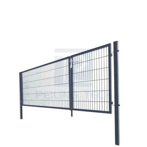  Square Pipe Europe Double Wing Car Entrance Gate