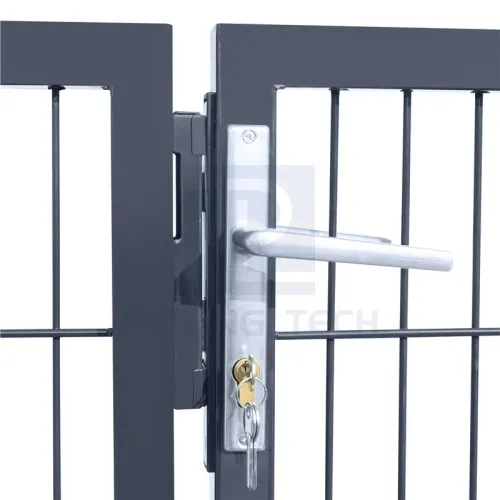  Square Pipe Europe Double Wing Car Entrance Gate
