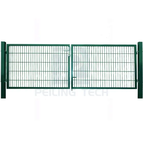  Square Pipe Europe Double Wing Two Parts Garden Gate