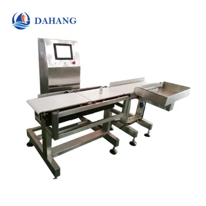 Automatic conveyor check weigher with rejector