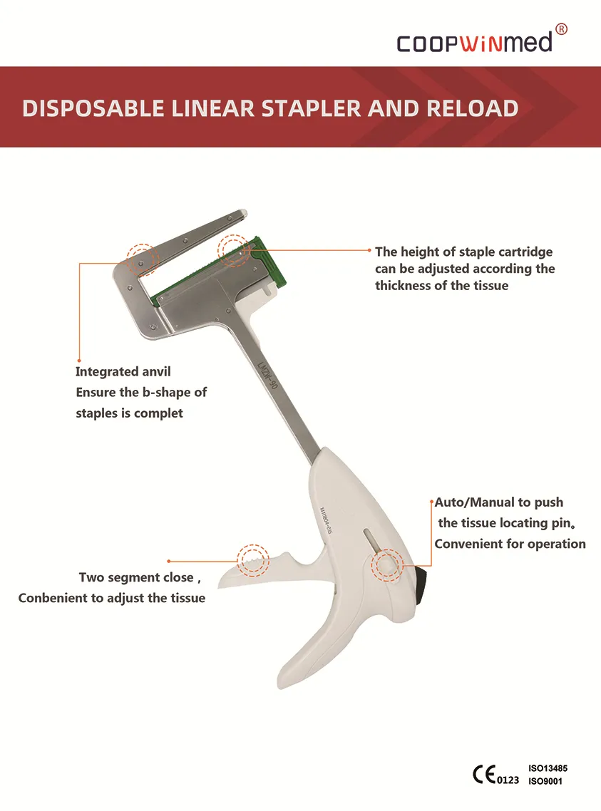 Qhd Series Disposable Linear Cuter Stapler with Ce Mark Surgical  Instrument, Linear Cutter - China Linear Cutter, Stapler