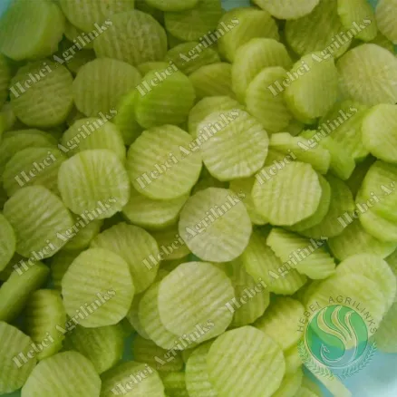 冷冻绿花菜茎切片