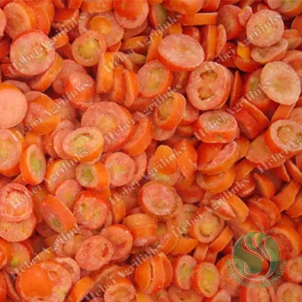 Tranches de tomates cerises surgelées