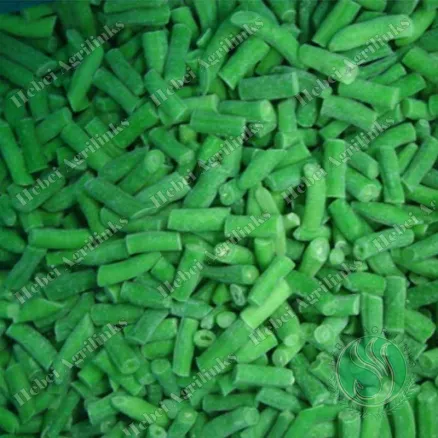 Замороженные порезы зеленой фасоли