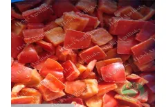 Factors Influence Frozen Red Pepper Cubes' Flavor