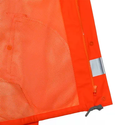 High-Visiblity PU Rain Jacket-KBM1025
