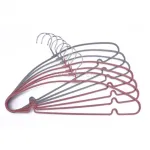 metal shirt hanger most popular in EU and USA market with PVC coated