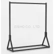 EISHO Heavy Duty Clothes Rail Black Hanging Garment Display