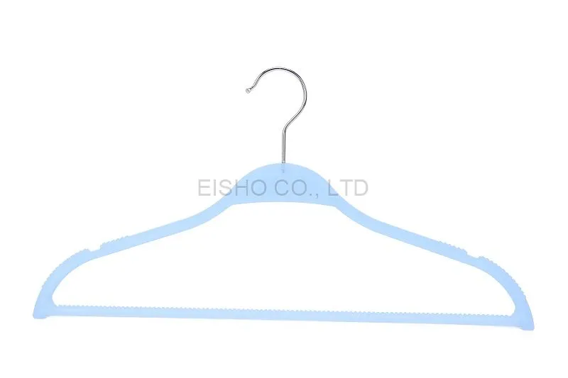 Fast Fashion Brand Flat Gray Plastic Shirt Hanger2.JPG