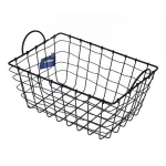 Metal Wire Storage Basket Organizer Bin Baskets With Handles For Kitchen Cabinets Freezer Bedroom Bathroom.