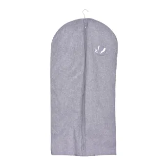Polyester Fabric Dress Garment Bags For Storage Suit Cover Dust-Proof Protector With Zipper And Clear Window.