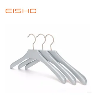 Eisho Deluxe Custom Wooden Coat Hangers of Gloss Surface