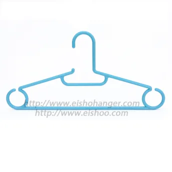 EISHO Recycle Rounded Plastic Hanger For Supermarket