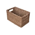 Seagrass Baskets With Inside Handles, Wicker Baskets For Bathroom, Kitchen And Home Decor.