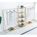 Garment Clothes Rail Metal Heavy Duty Rack Display Stand Home Shop Hanging