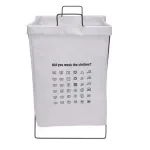 foldable metal structure canvas fabric laundry basket