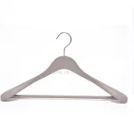 EISHO Nature Color Plastic Hanger With Wider Shoulder