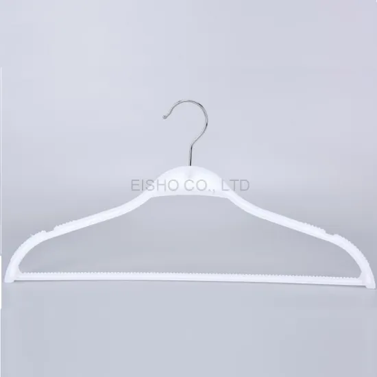 EISHO Fast Fashion Brand Flat  Plastic Shirt Hanger