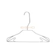 Chrome Metal Long neck cloth hanger for shirt coat suit trouser and skirt 