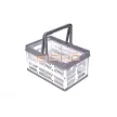 Eco-Friendly Material Portable Plastic Basket for saving space