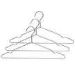 Fashion High Quality Customized Strong Metal Clothes Hanger