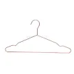 Rose Gold Metal Wire Coat Hanger Clothes Suit Trouser Hangers Bar Notches 