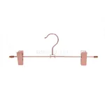 Metal Pant Skirt Hanger with Clips
