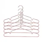 Rose Color Strong Metal Coat Hanger Clothes