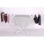 Eisho 18M Winged Clothes Airer Folding and Collapsible Indoor and Outdoors Clothes Drying Rack