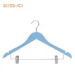 Wooden hanger 44.5cm with metal clips for pants