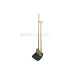 Bamboo Broom with Dustpan