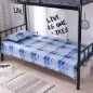 draps de lit en coton pour lit d'école
