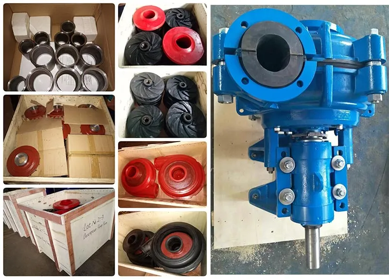 8 pumps and spare parts sent to Europe