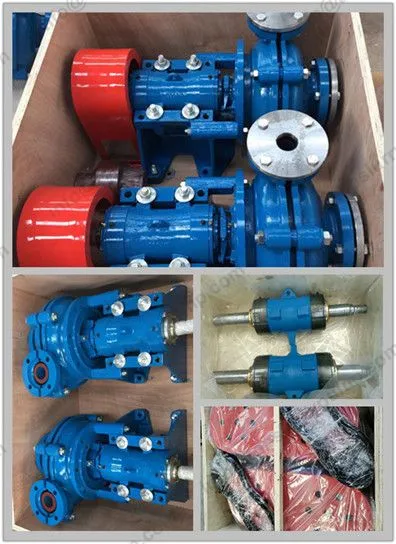 Slurry pump packaging