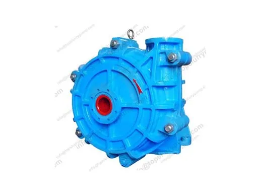 How does the slurry pump work?