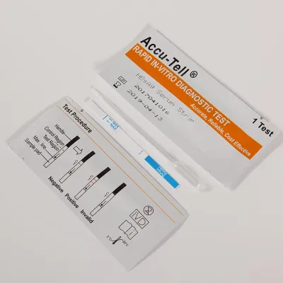 ACCU-Tell<sup>®</sup> HBsAg Rapid Test Cassette/Strip (Serum/Plasma)